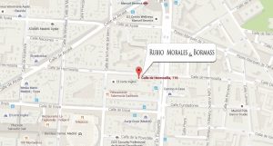 Mapa de localización de RMB ABOGADOS en calle Hermosilla 116, Madrid